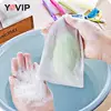 10Pcs Mesh Soap Bag Saver Pouch Bar Soap Exfoliating Mesh Bags For Shower Bubble Foam Net Pocket Color Random 3