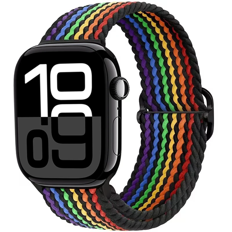 Premium Nylon Braided Strap for Smartwatch - Durable and Stylish Bracelet Design