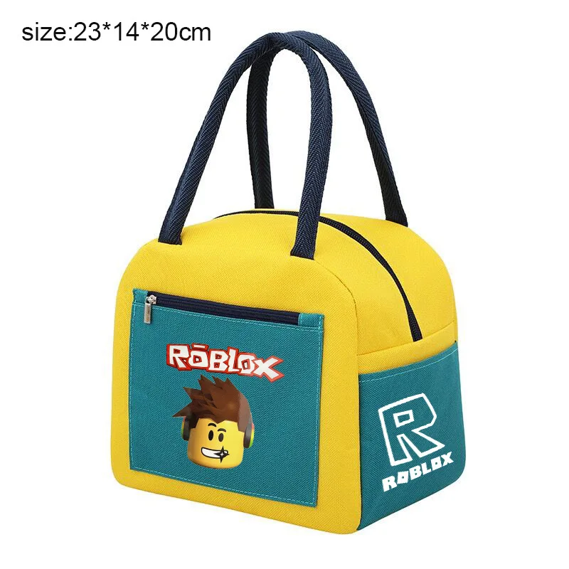 Roblox Mundo Virtual Novo Produto Estilo Simples Lancheira Bolsa Estilo  Explosivo Cor Correspondência Lancheira Venda Quente Isolamento - AliExpress