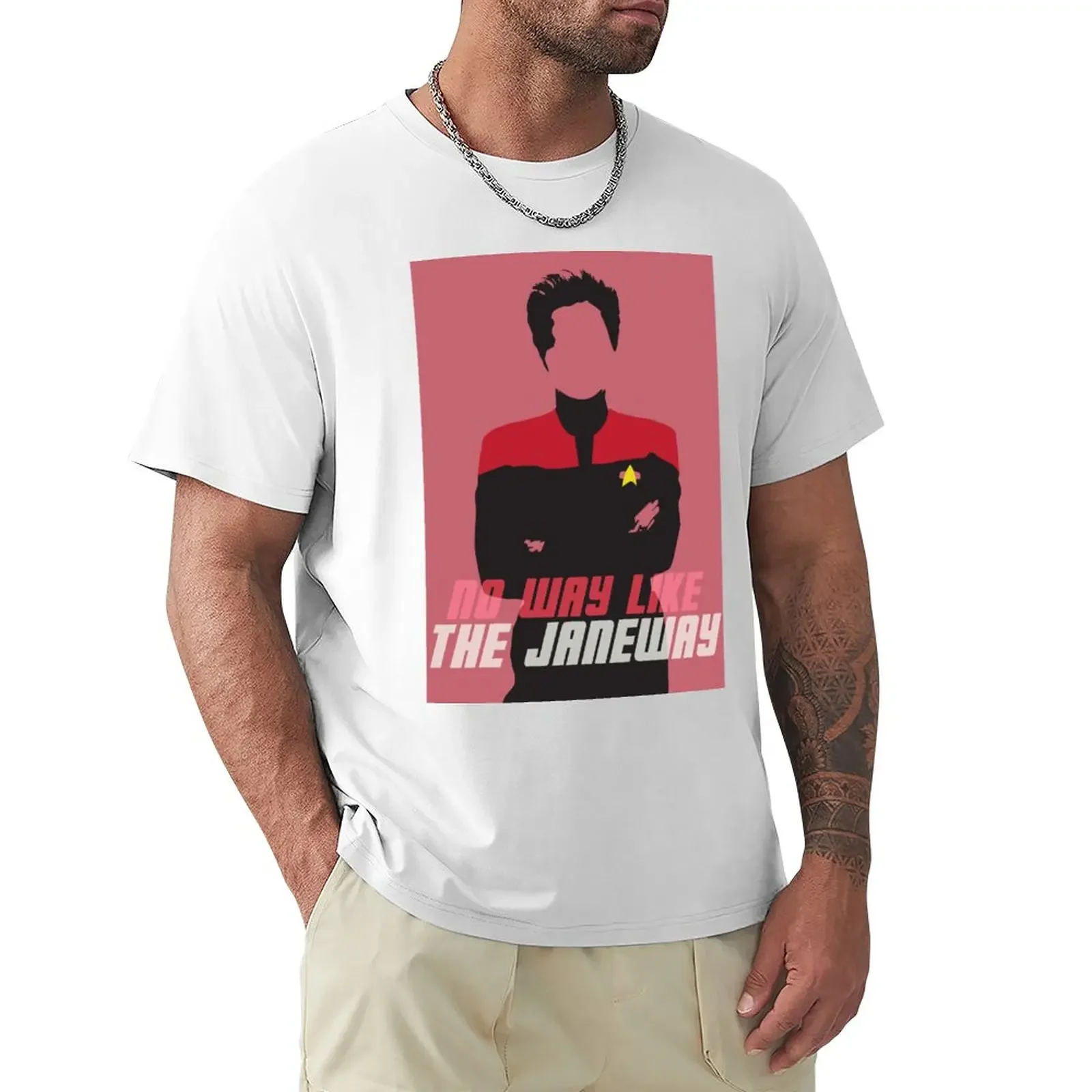 

The Janeway T-Shirt new edition blacks Short sleeve tee Men's t-shirts anime clothes heavyweights quick-drying t shirts for men