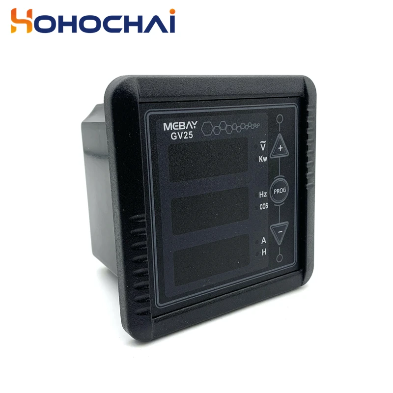 GV25 MK2 발전기 디지털 미터 전압/전류/주파수 모니터링 미터 GV25L AC220V 시스템 ?