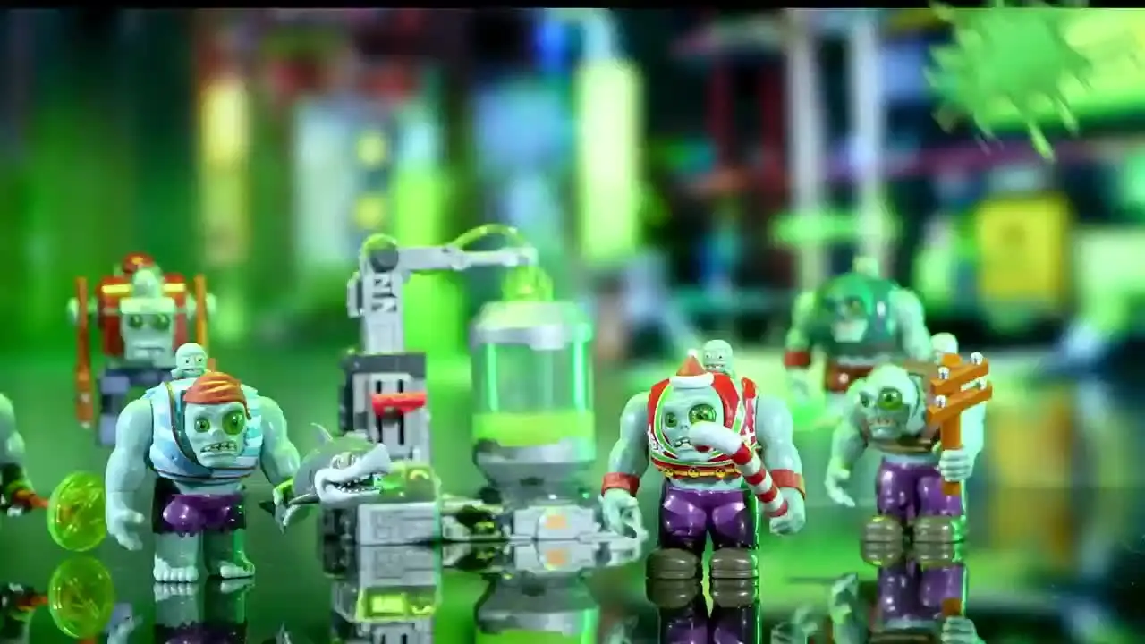 Plants vs. Zombies 2 Giant Zombie Assembly Toy Set Arena Battle