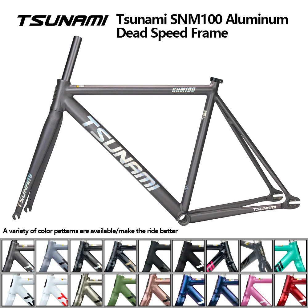 TSUNAMI SNM100 Frame Set 700C Aluminum Fixed Gear Carrier