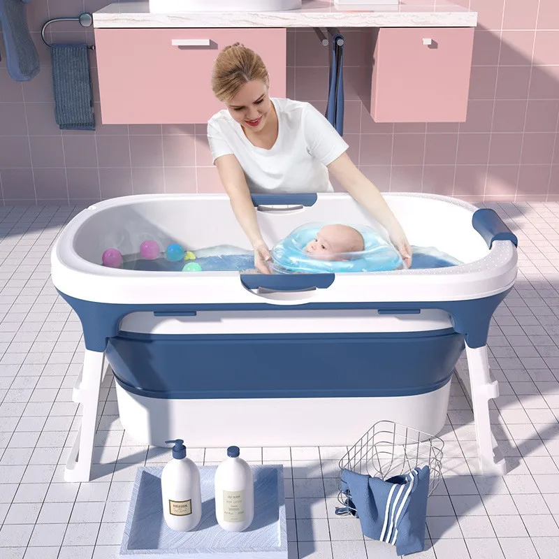 Adult Bathtub Bath Bucket Folding Bath Bucket Large Bathtub Bath Bucket
