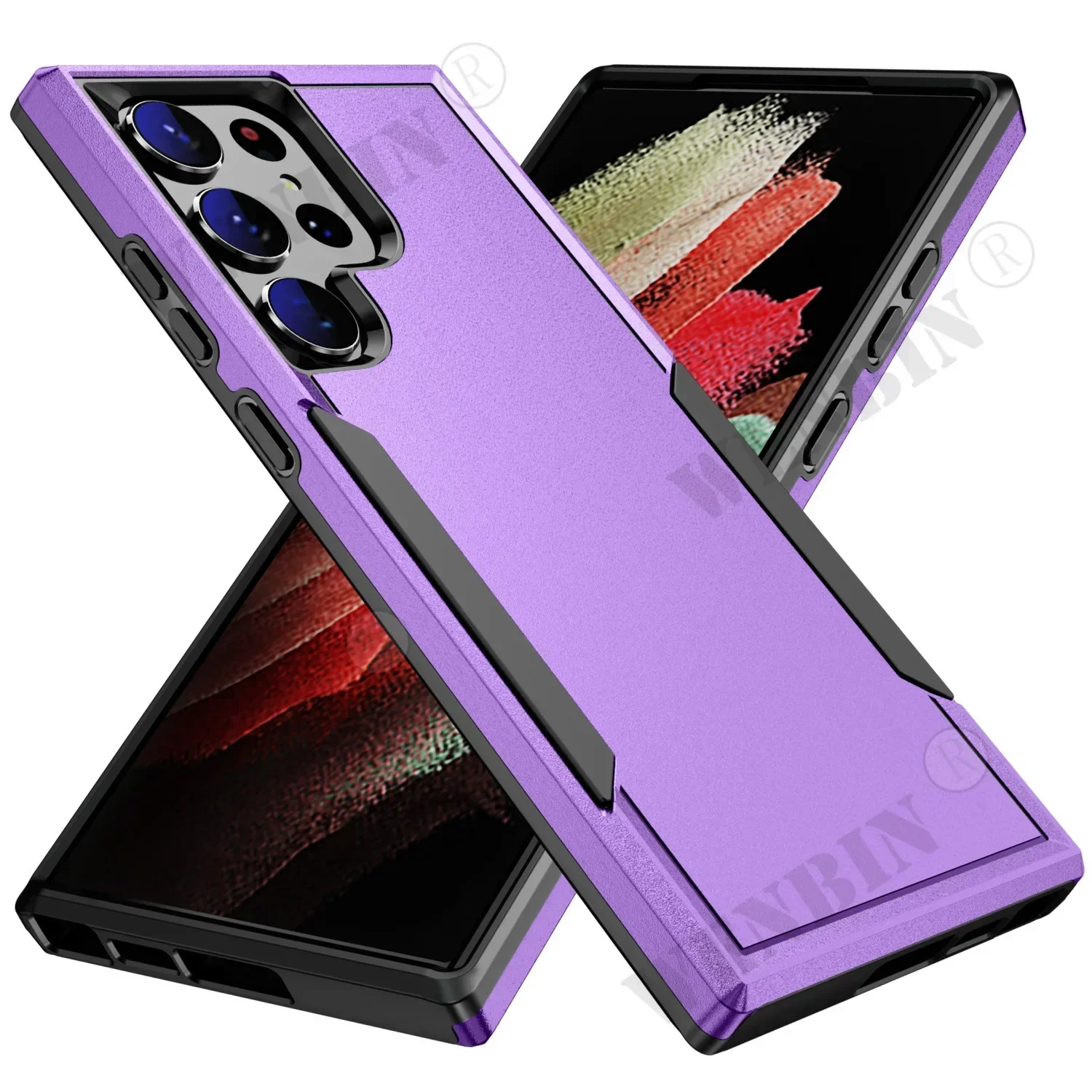 Heavy Duty Rugged Shockproof Protector Cover - Premium Hard Back Case