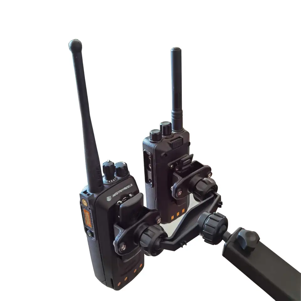 Car Frame Back Clamp Stand for Handheld Walkie Talkie /Walkie Talkie Vehicle Mounts / Car mount for walkie talkie