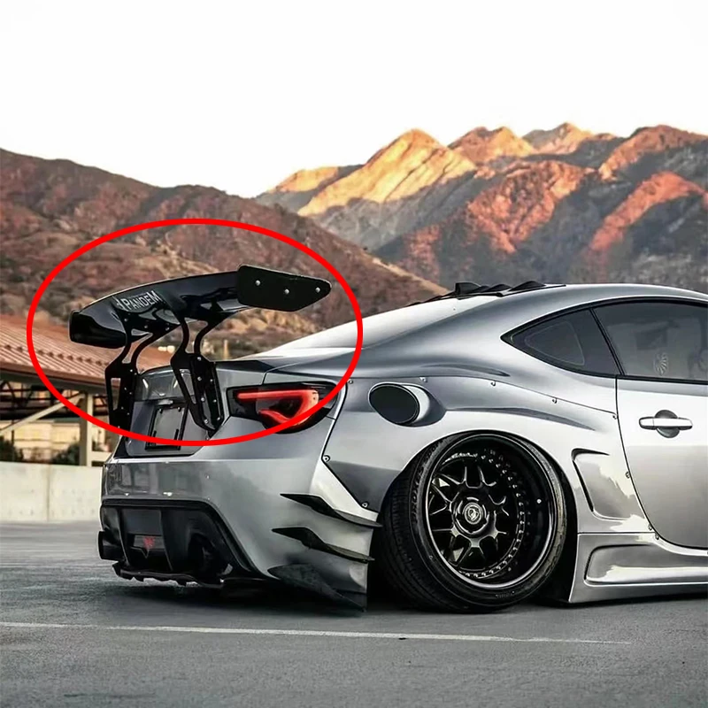 

Suitable for Toyota GT86 Subaru BRZ FRP carbon fiber rear trunk lid spoiler body modification kit