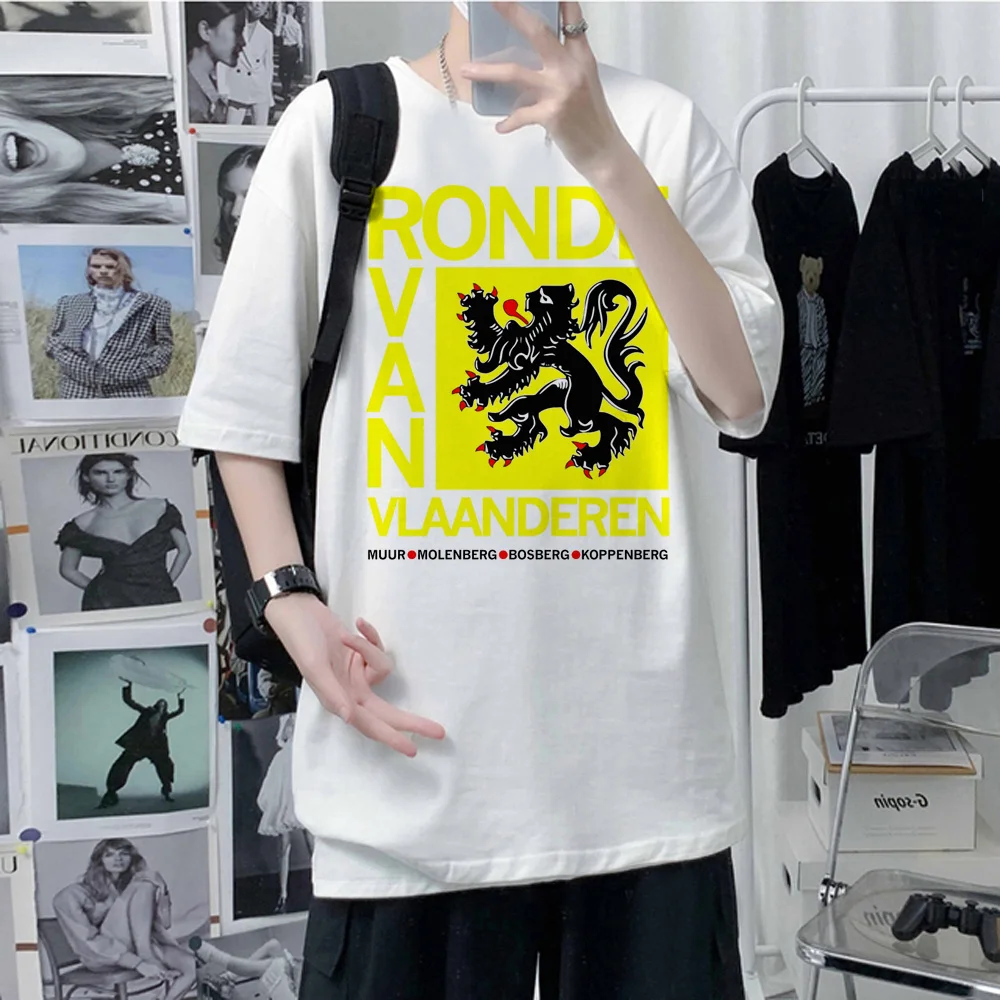 

flanders Tee men harajuku tshirt male harajuku 2000s clothing