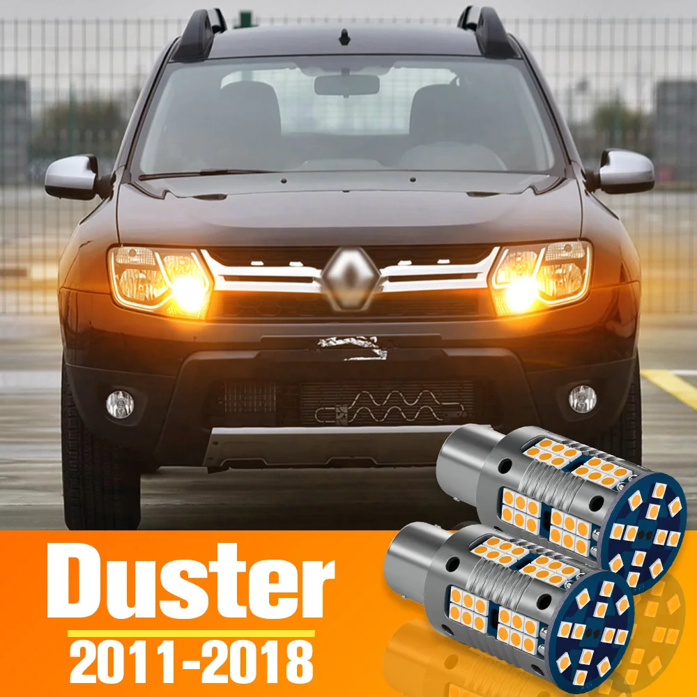

2 шт., светодиодсветильник поворотники для Renault Duster 2011-2018 2012 2013 2014 2015 2016