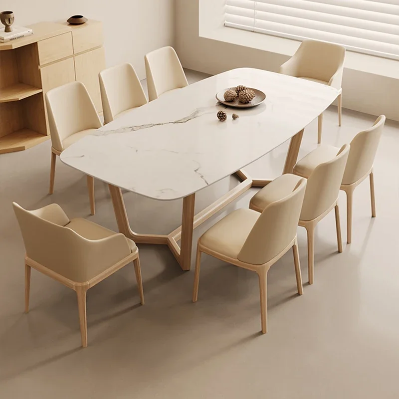 

Center Luxury Dining Table Mobile Nordic Desk Hall Living Room Wall Office Dining Table Kitchen Mesa De Comedor Hoom Furniture