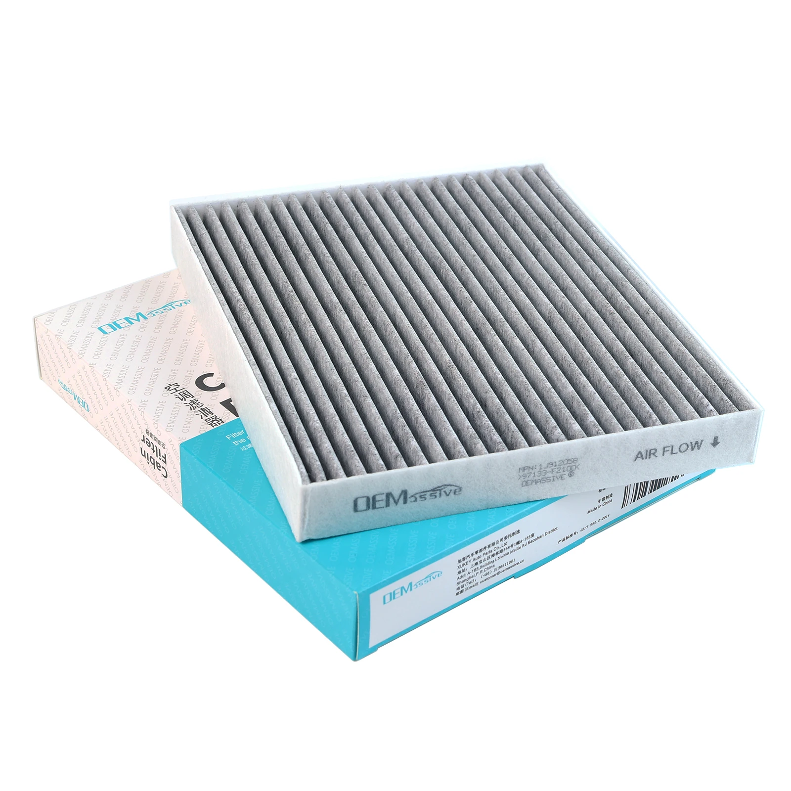 Air Filter Car Accessories Activated Carbon Cabin Air Filter 97133-F2100 For Hyundai Ioniq Electric Kia Niro