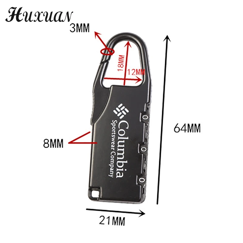 Alloy Combination Code Number Lock Padlock Luggage Lock For Handbag Zipper Bag Backpack Drawer Cabinet Luggage Tools mini padlock security padlock travel padlock luggage padlock cabinet lock digit combination lock combination lock