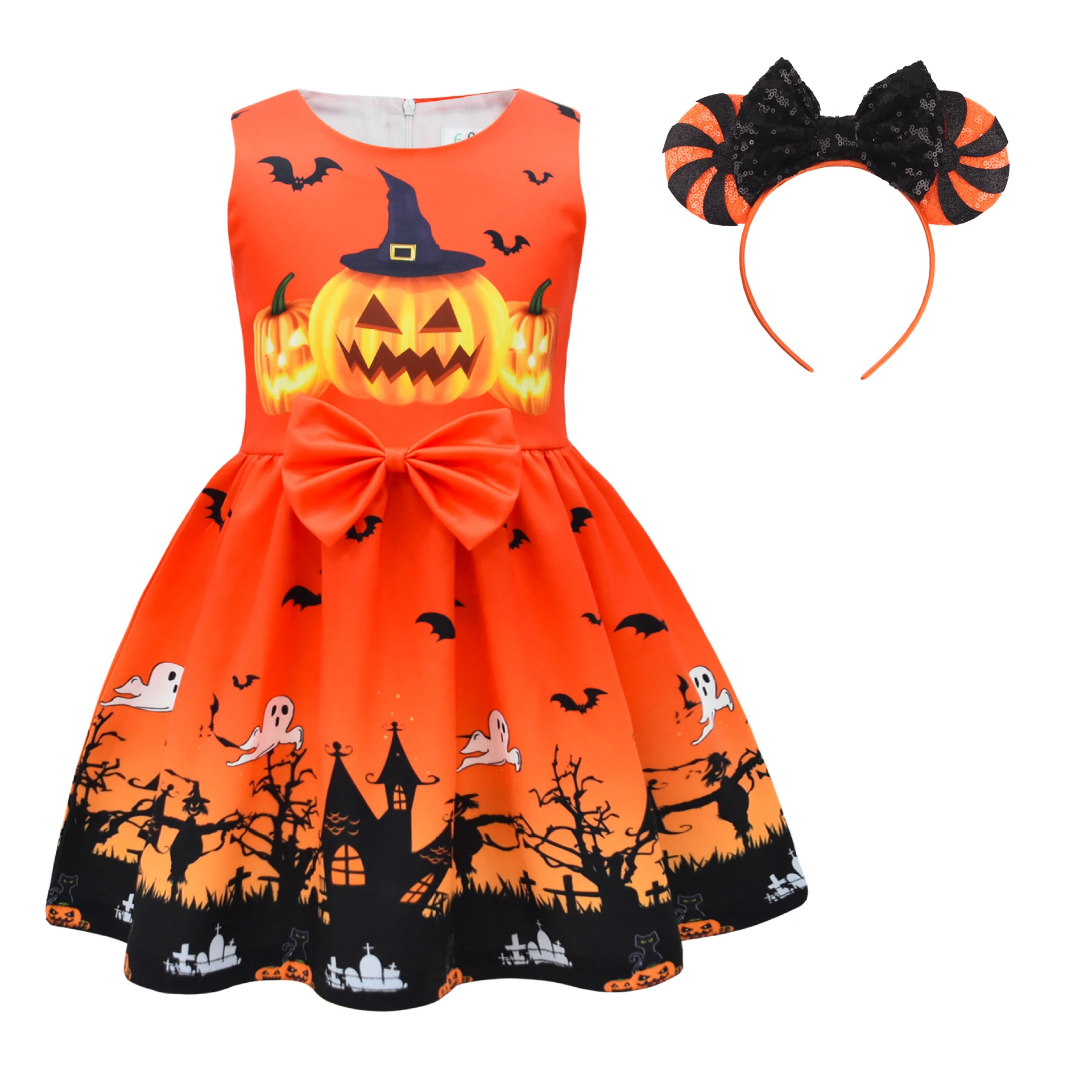 Disney-vestido con estampado de Mickey Mouse para niños y niñas, disfraz de Carnaval de fantasía, vestido de fiesta de Minnie Sally de 3 a 8 años, 2023