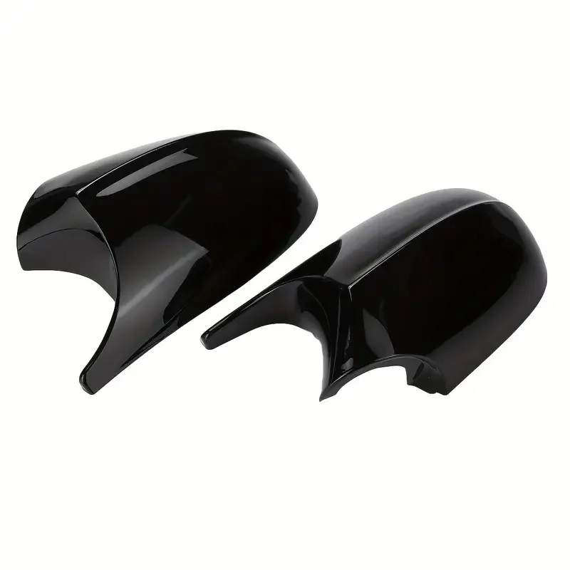 2Pcs Side Rearview Mirror Cap Wing Mirror Cover Car Accessories Fit For BMW E90 E91 2005-2011 E92 E93 2006-2013 E81 E82 E88 E87