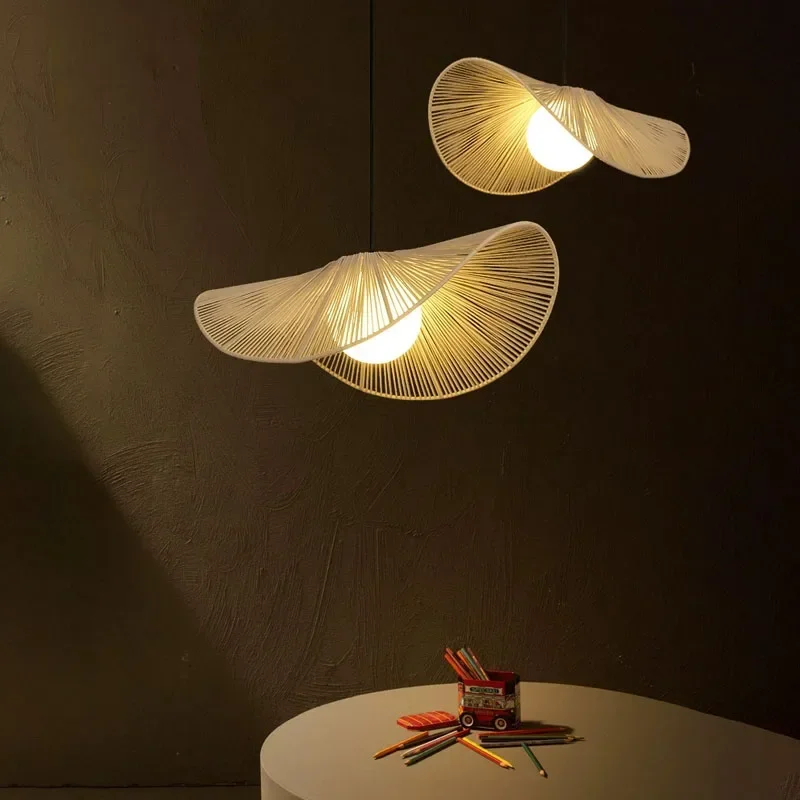 

Nordic Pendant Light Rattan Pendant Light for Living Room Bedroom Kitchen Parlor Hotel Art Hanging Wicker Interior Ceiling Lamps