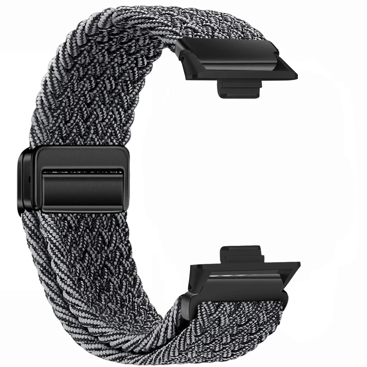 Nylon Braided Magnetic Buckle Strap - Breathable & Comfortable Replaceable Band
