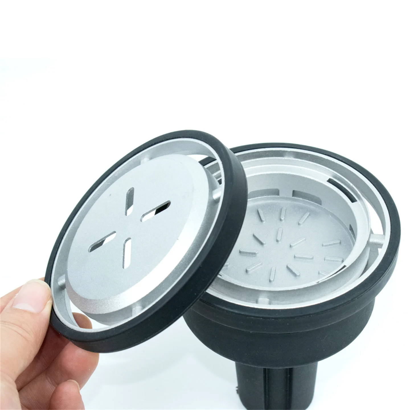 Silicone Aluminum Alloy Charcoal Bowl Hookah Heat Management System Arabic Shisha Pipe Accessories