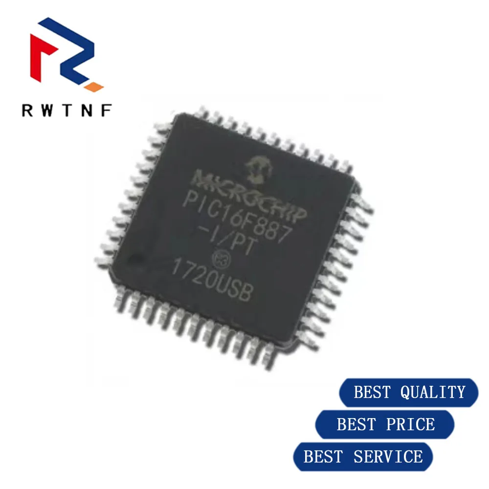 PIC16F887-I-PT-TQFP-44-New-Original-PIC-PIC-16F-Microcontroller-IC-8 ...