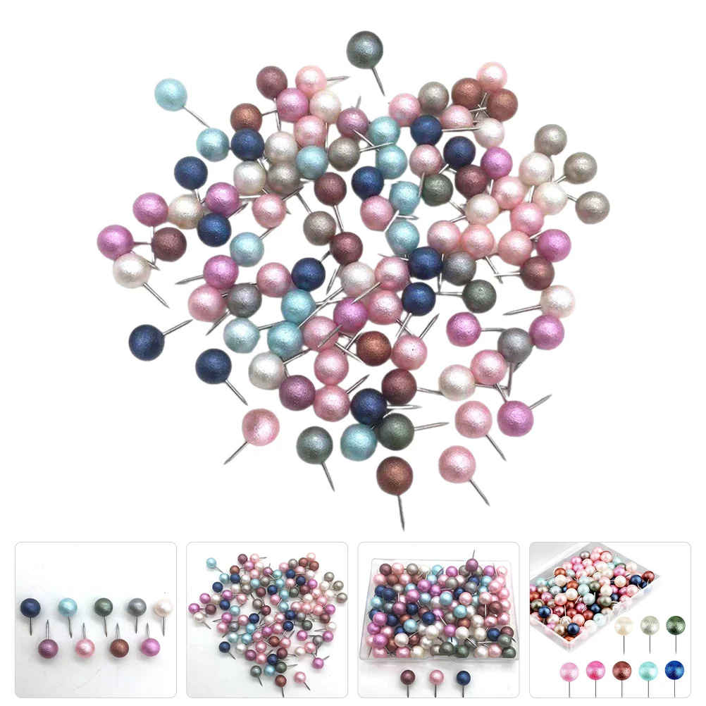 

100 Pcs Pin Hand Jewellery Board Position Straight to Push for Craft DIY