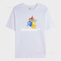Windows 95 Graphic Men‘s T-Shirt  Women's Tee Windows XP Classic Computer System Print pattern  Tee Cotton Tees Funny Shirt 2