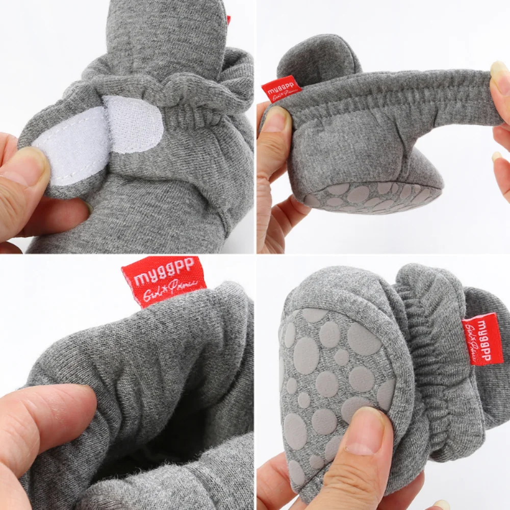 Neugeborenen Baby Socken Schuhe Jungen Mädchen Stern Kleinkind Erste Wanderer Booties Baumwolle Komfort Weichen Anti-slip Warme Infant Krippe schuhe