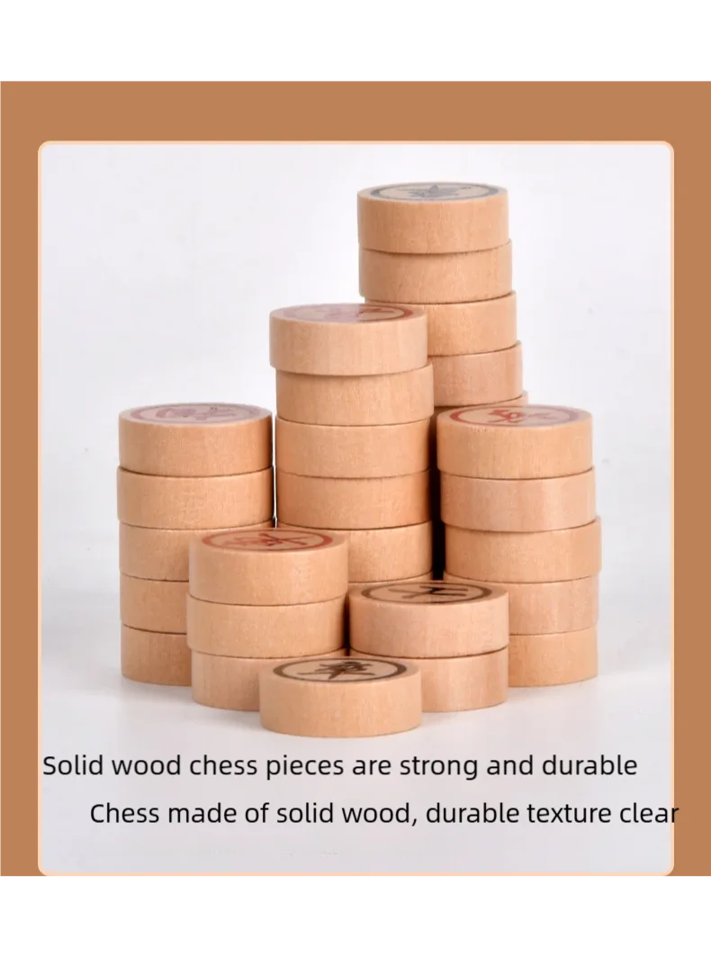 High quality Chinese Chess A traditional board game foldable travel chess, suitable for adults and children 3
