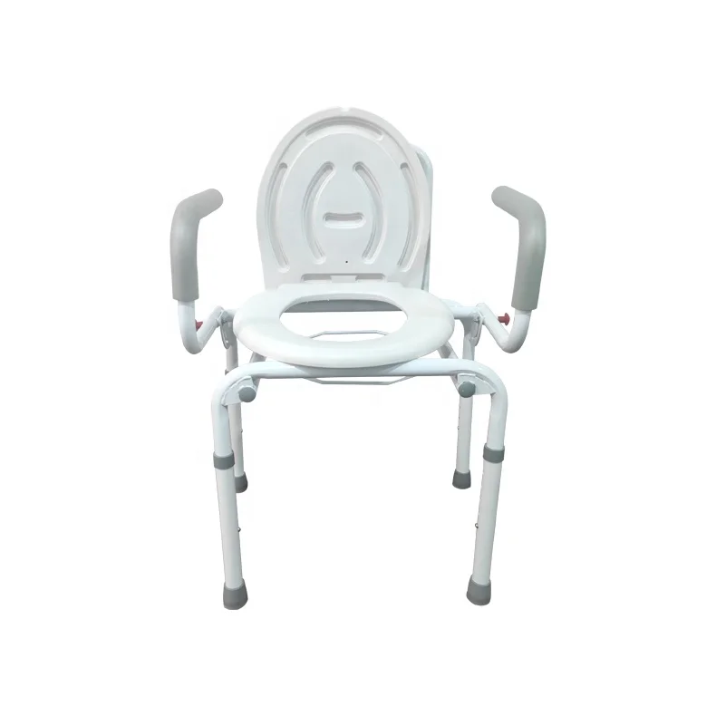 Toilet commode chairs with flip handle potty patient toilet commode chair 2