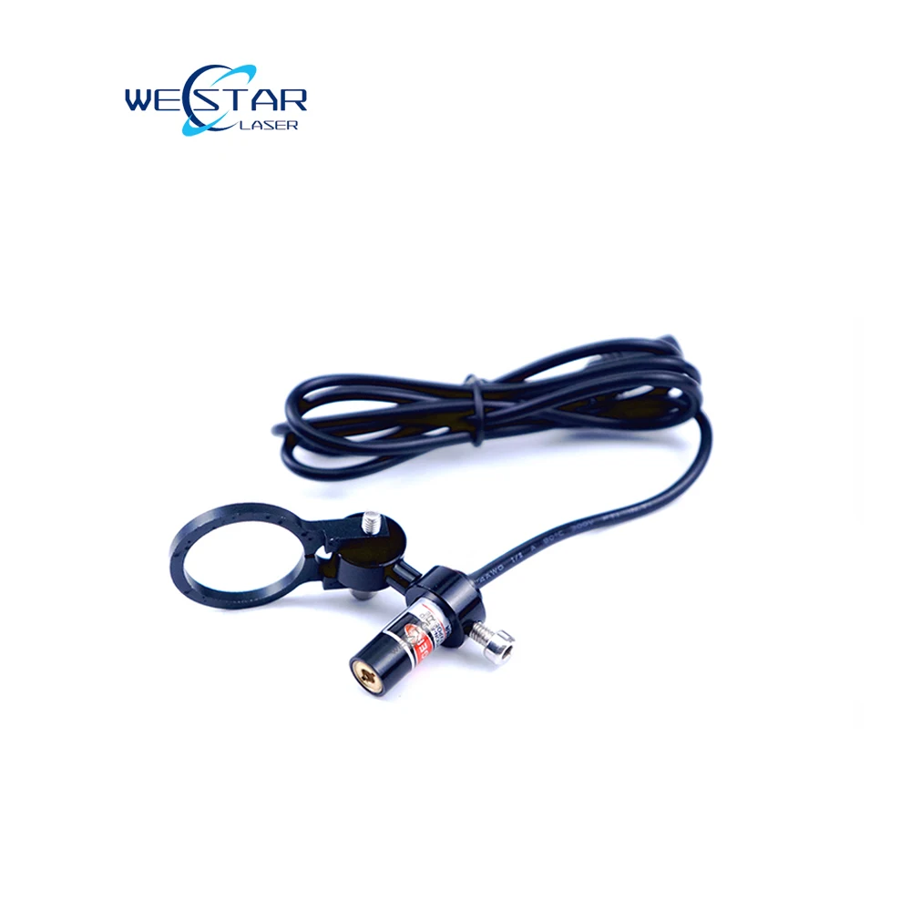 Visible Red dot Pointer for CO2 Laser Engraving Cutting Machine Red Light Indicator New