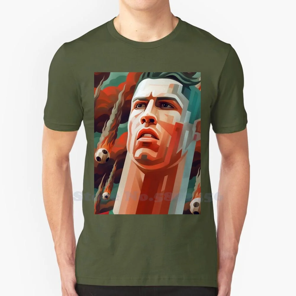 Chriiano Ronaldo Hot @ Amazinprodesign T-Shirt Di Alta Qualità