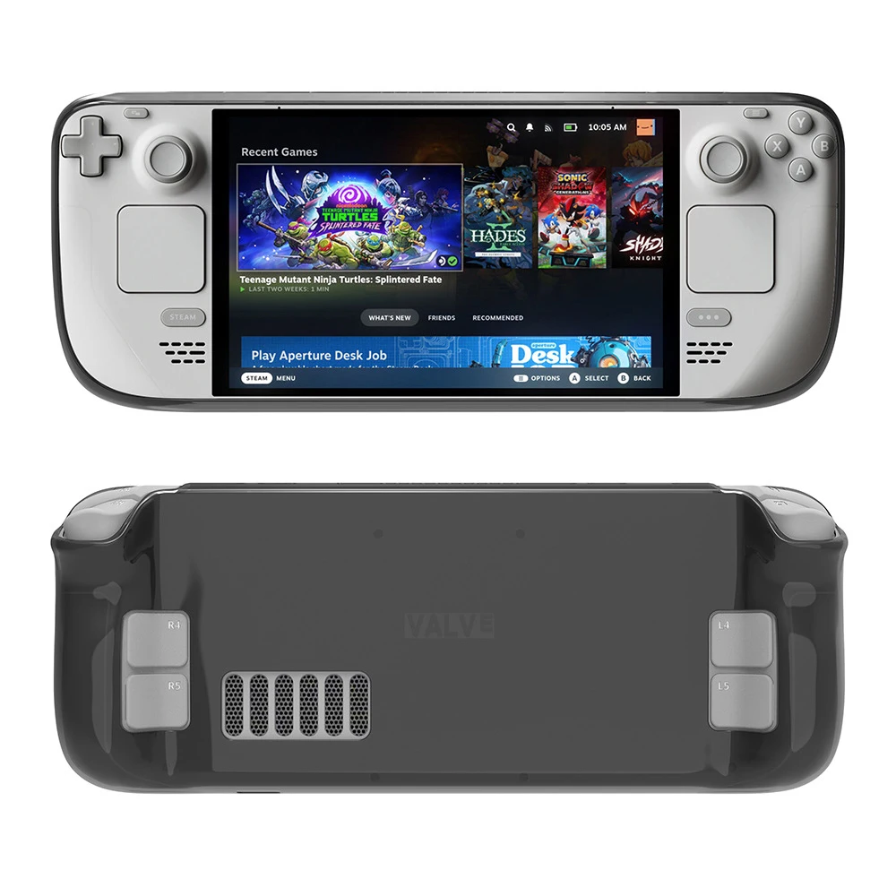 Transparent Shockproof TPU Carry Case for Steam Deck Oled Console