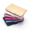 Candy Color Matel Business Card Organizer Box Office Tabletop Name Visiting Card Holder Case ID Bank Credit Cards Storange Box 1