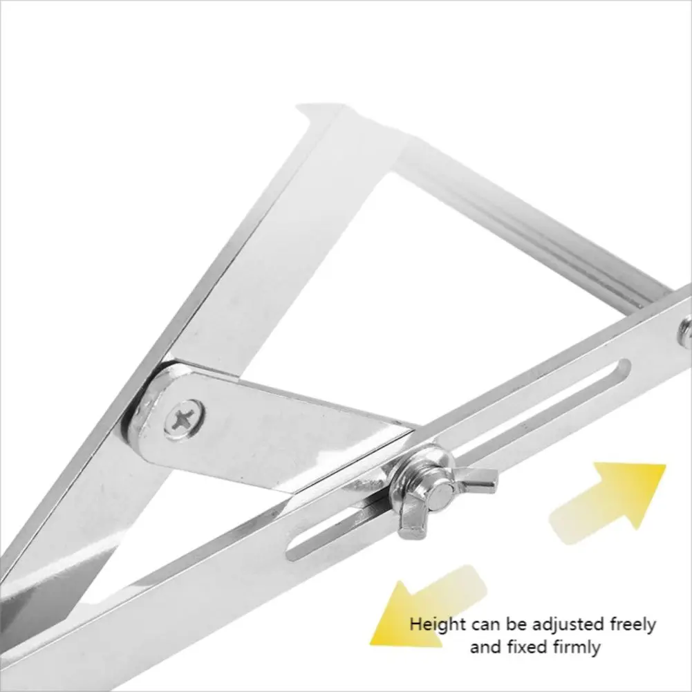 Table Saw Stand Adjustable Cutting Machine Support Frame Rust-proof Adjustable Height Metal Cutting Machine Work Support Stand table saw stand