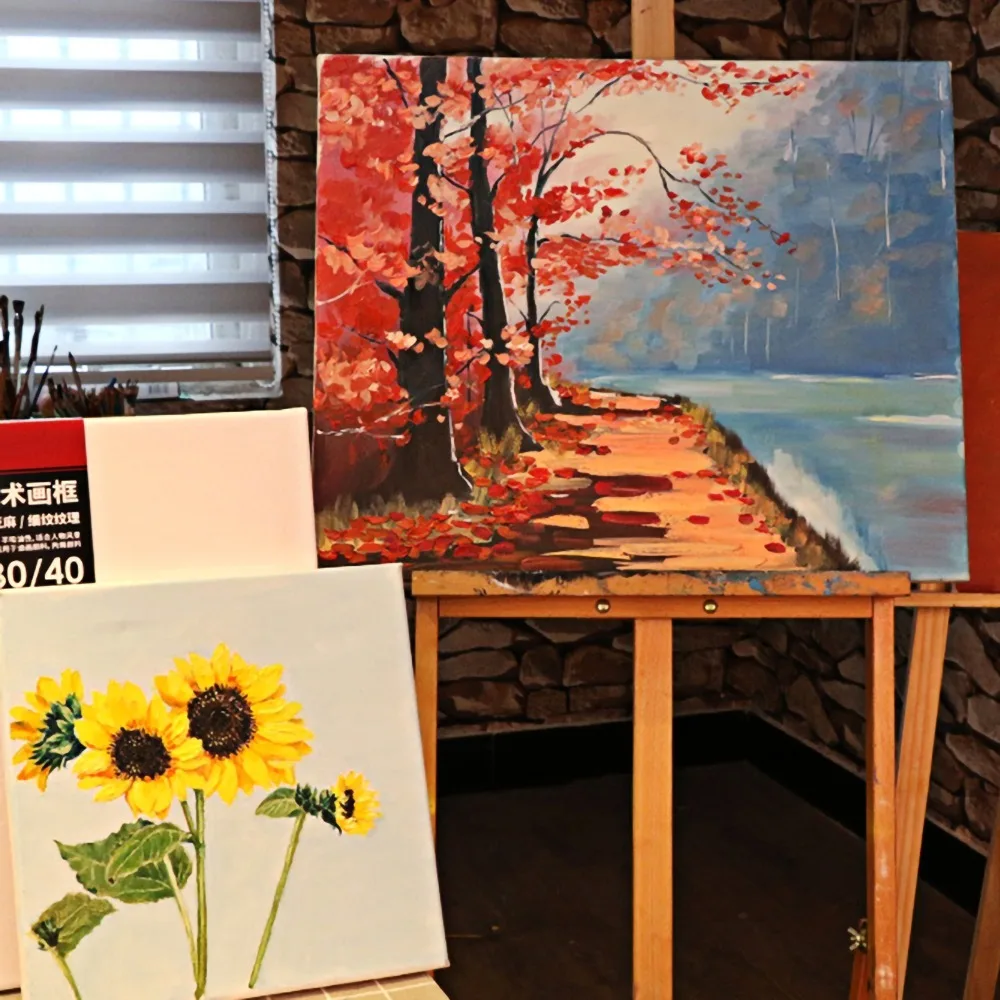 빈 캔버스 11.8x15.7인치 스트레치 캔버스 화이트 하이브리드 린넨 페인팅 캔버스 직사각형 캔버스 프레임 (아티스트용)