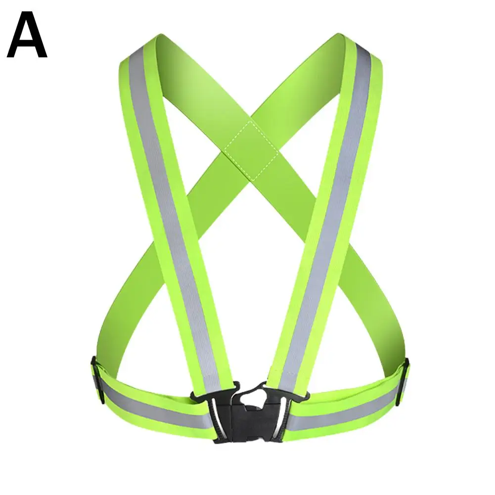 Reflective Safety Vest Cycling Running Jogging Fishing For 8