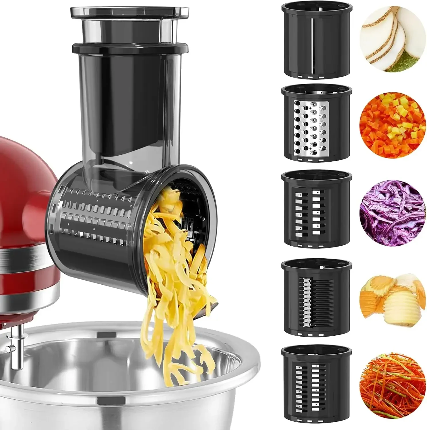 【更にお値下】KitchenAid スライサー/シュレッダーアタッチメント Amazon.com: Slicer Shredder Attachment for Kitchenaid Stand