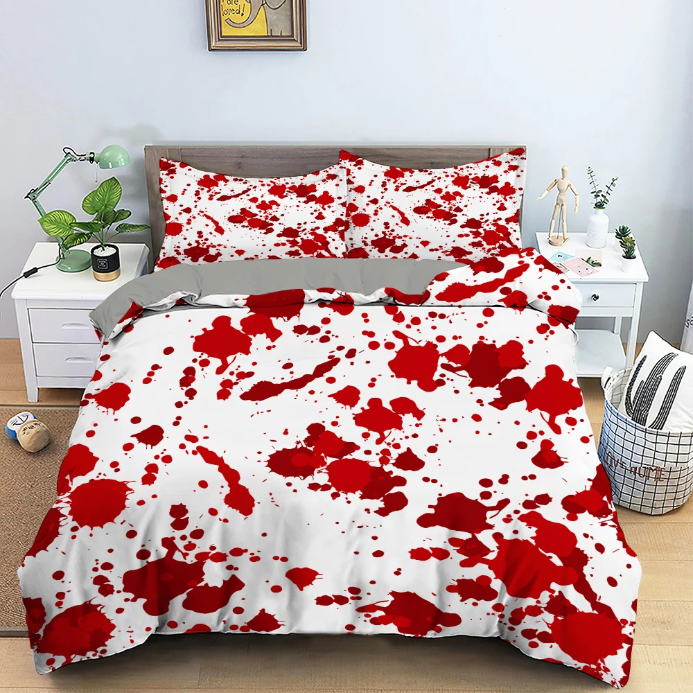 ZGRTZH Halloween Copripiumino Matrimoniale 240x260 Set di Biancheria da  Letto Microfibra con Cerniera Set Copripiumino Matrimoniale 1 Copripiumini