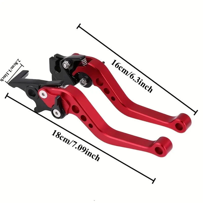 Universal Motorcycle Adjustable Brake Clutch Levers CNC Motorbike Brake Lever Handle Bar Motor Grips Brake Lever Modified Parts - Image 2
