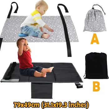 Lettino per aereo per bambini Poggiapiedi per aereo da viaggio portatile Lettino per auto per bambini Elementi essenziali per il viaggio volante con area estesa per le gambe