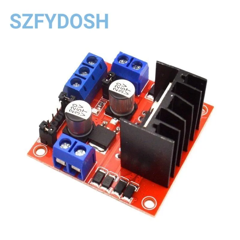L298N Driver Board Module Stepper Motor Smart Car Robot Breadboard DC Motor Driver