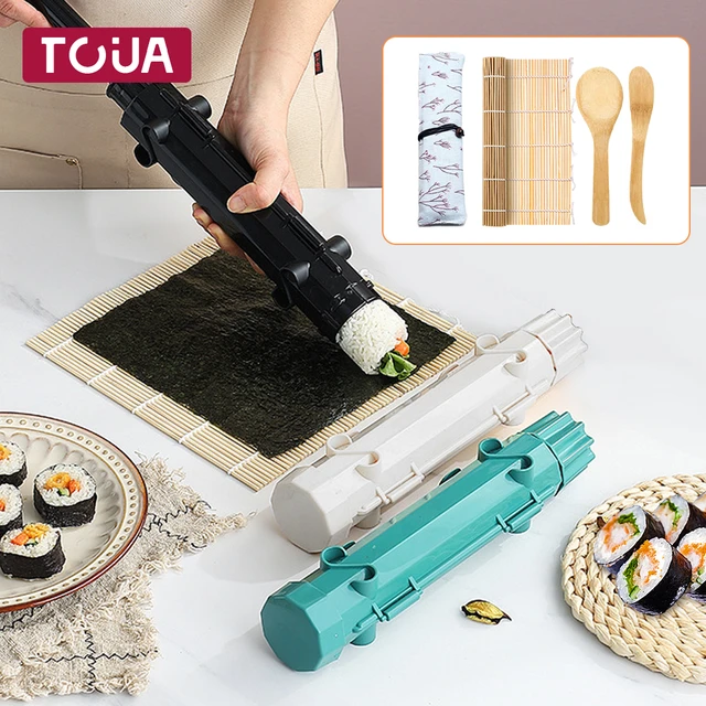 DIY Sushi Maker Sushi Kitchen Sushi Tool Making Machine Roller Rice Mold  Sushi Bazooka Vegetable Meat Rolling Kitchen Gadgets - AliExpress