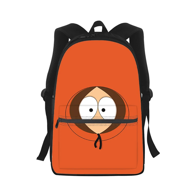 South-Park Men Women Backpack 3D Print Fashion Student School Bag Laptop Backpack Kids Travel Shoulder Bag