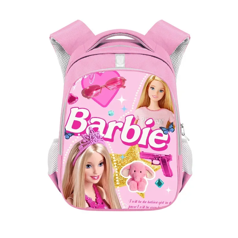

Детский рюкзак для Барби, легкий вместительный школьный ранец для девочек с мультипликационным фильмом и периферийным принтом