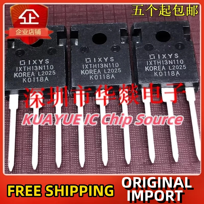 

10 шт.-30 шт./IXFH13N100 TO-247 1000V 12.5A гарантия качества быстрой доставки