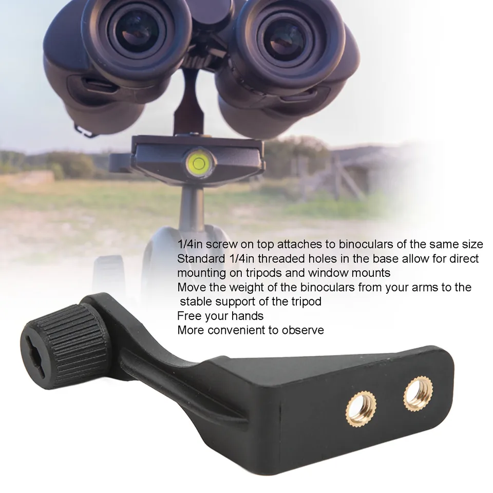 1Pc L-Shape Metal Binocular Adapter Mount Tripods ... - Grandado