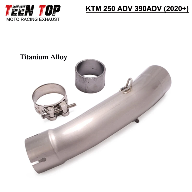 51mm Exhaust Muffler Titanium Alloy Motorcycle Exhaust System For KTM 250 ADV Exhaust For KTM 390 ADV 2020-2022 Tubo De Escape - Image 2