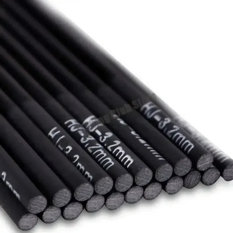 2.2mm-4.1mm 5 Pieces 80cm Fishing Rod Tip Spare Sections Taiwan Fishing Rod Full Size Solid Hollow Carbon Accessories Sturdy