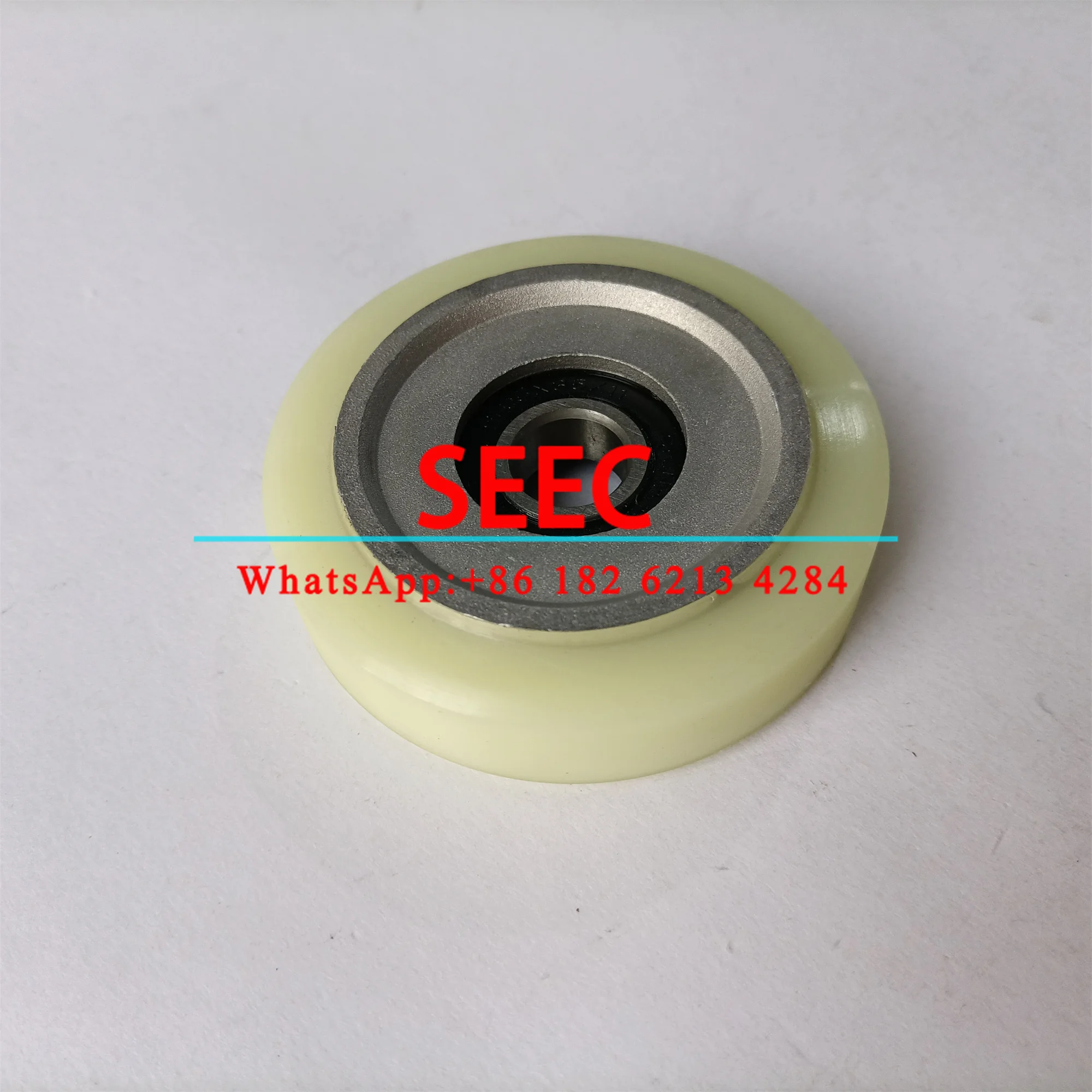 SEEC 80*23 mm Escalator Step Parts Polyurethane Roller OD 80mm 80*23*6202 Escalator wheels escalator roller