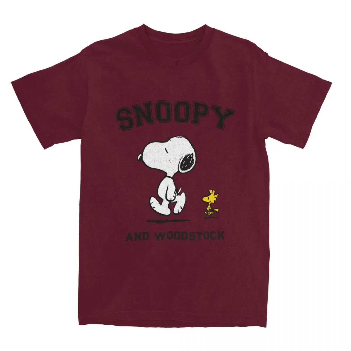 thumbnail image 1 of Camisetas de Snoopy y Charlie Brown para hombres y mujeres, camisetas de Peanuts Merch, camisetas de ocio, camisetas de algodón puro, ropa clásica, 1 of 5