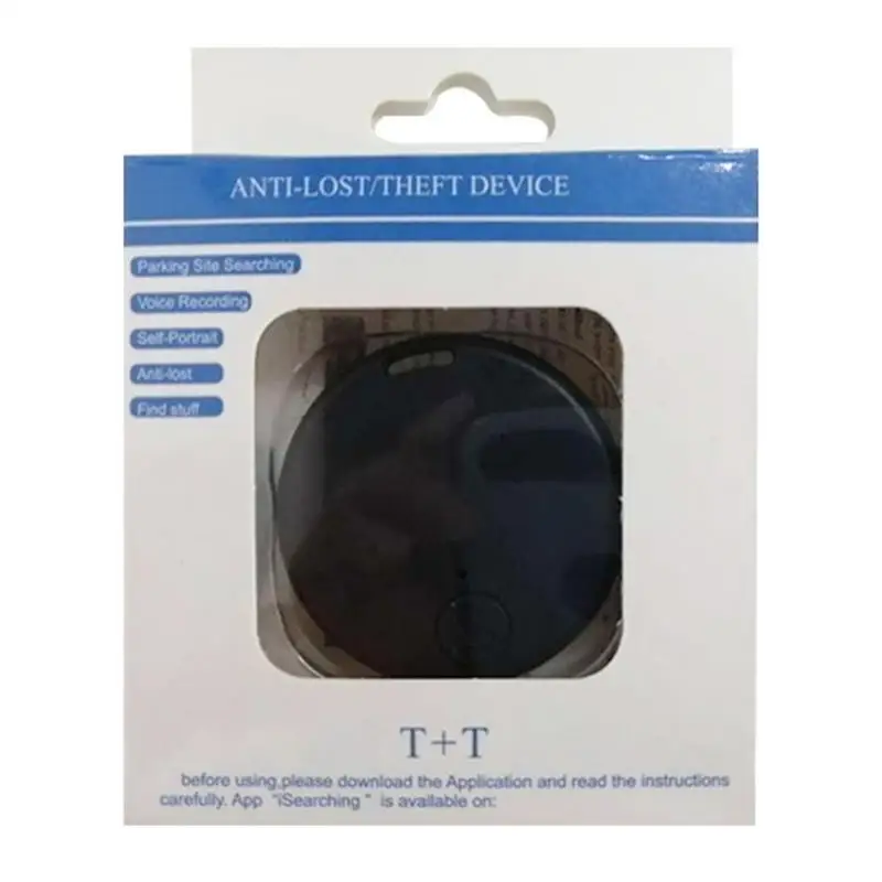 Bluetooth-Compatible Tracker Keys Finder Item Locator for Keys Bags Pets Anti-lost Locator Tag Alarm Reminder For IOS Android