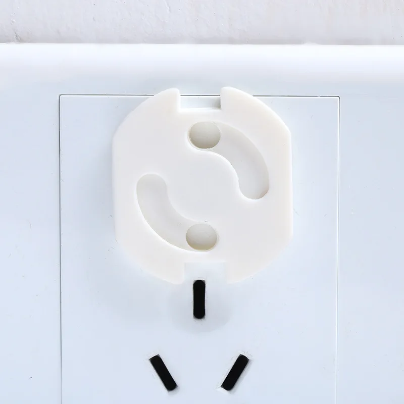Child care, baby safety protection, 10 plastic sockets to protect electric shock holes, electronic safety lock socket cover